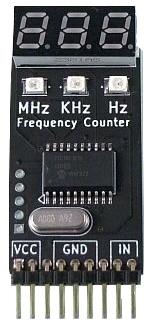 Breadboard Frequency Counter